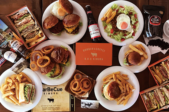 ハンバーガー B.B.Q KIMURA デリバリーサービス